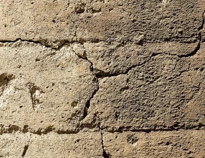 Cracked Cement Blocks in Basement Foundation